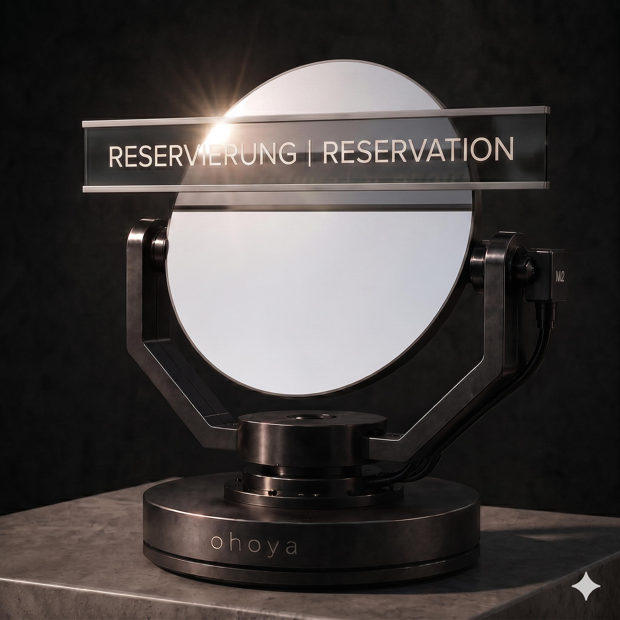 Founder-Reservierung Ohoya Heliostat One Base